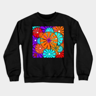 colourful abstract design Crewneck Sweatshirt